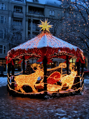 "Weihnachtliches Karussell", Foto © Friedhelm Denkeler 2008