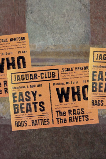 "Die Easybeats im Jaguarclub", Foto © Friedhelm Denkeler 1967