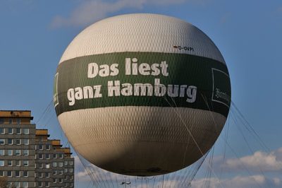 "Das liest ganz Hamburg", Foto © Friedhelm Denkeler 2011