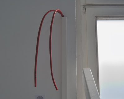 "Kunst im Kunstamt oder Relikte der Baumaßnahmen zum Brandschutz", Foto © Friedhelm Denkeler 2011