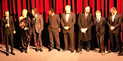 "Billy Bob Thornton mit seinem Film-Team im Berlinale Palast", Foto © Friedhelm Denkeler 2012