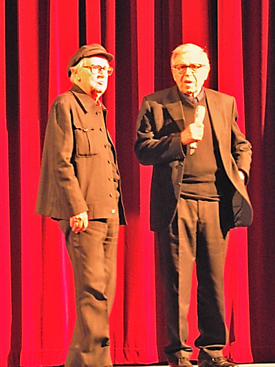 "Paolo & Vittorio Taviani im Berlinale Palast", Foto © Friedhelm Denkeler 2012