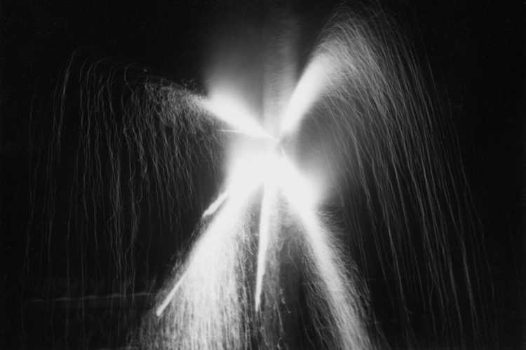 »Ewalds Silvester-Feuerwerk«, Varl, Ost-Westfalen, 1961, Foto © Friedhelm Denkeler 1961