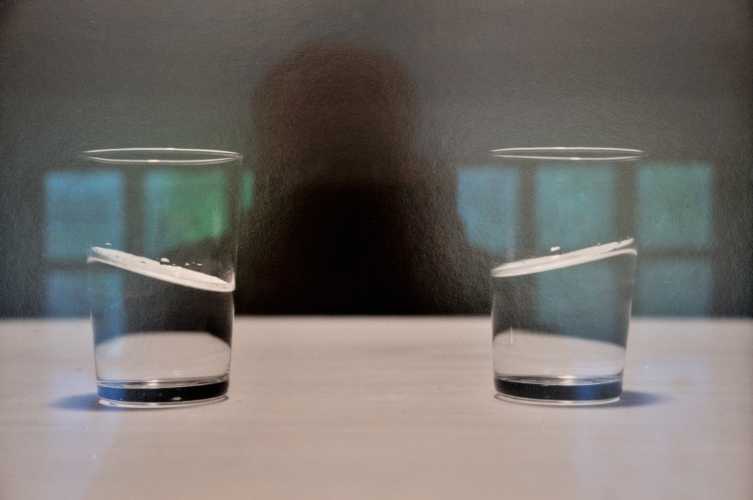 »Selbst mit schiefem Wasser«, Ausstellung »Unscharf. Nach Gerhard Richter«, Hamburger Kunsthalle, Hamburg, Foto © Friedhelm Denkeler 2011