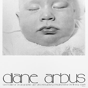 Plakat der Werkstatt für Photographie: "Diane Arbus", 27.04. bis 22.05.1981