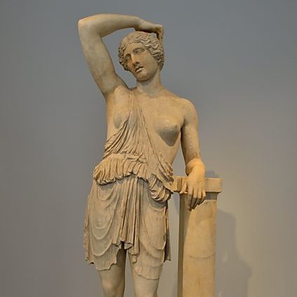 "Verwundete Amazone des Polyklet von Argos", Rom, Quirinal, Marmor, römisch, nach Original 430 v.Chr. (erworben 1869), Foto © Friedhelm Denkeler 2018