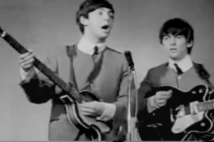 1963 – The Beatles: »She Loves You«, Foto/Collage © Friedhelm Denkeler